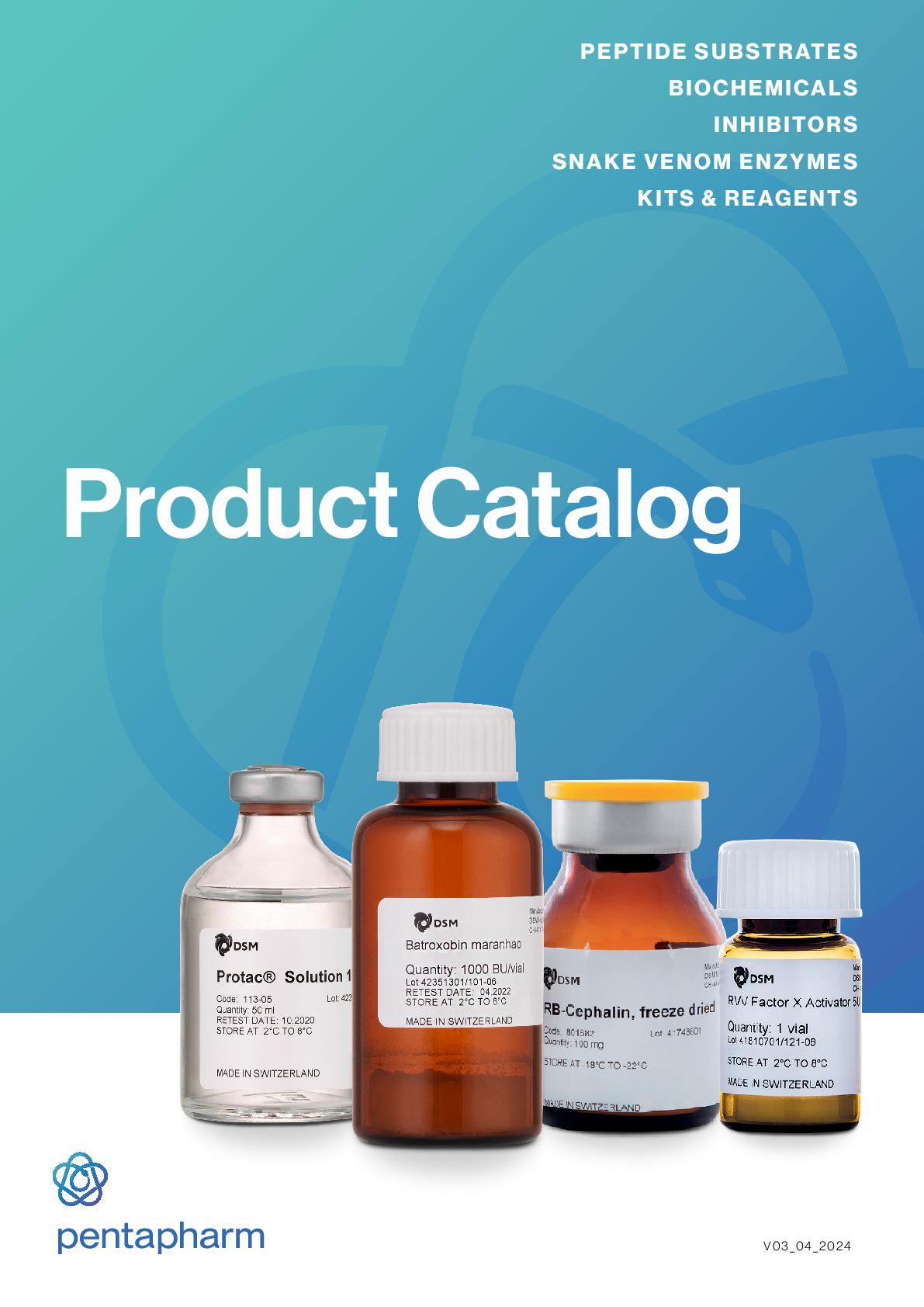 Pentapharm Product catalogue 2024